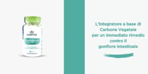 integratore gonfiore addominale carbone vegetale